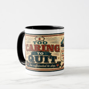 Krankenschwester-Kaffee-Liebhaber-Tasse Geschenk L Tasse