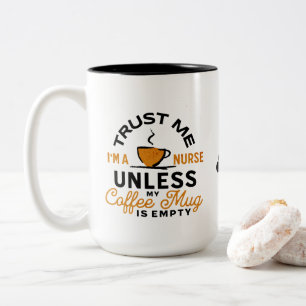 Krankenschwester Kaffee LoveMug Geschenk Gesundhei Zweifarbige Tasse