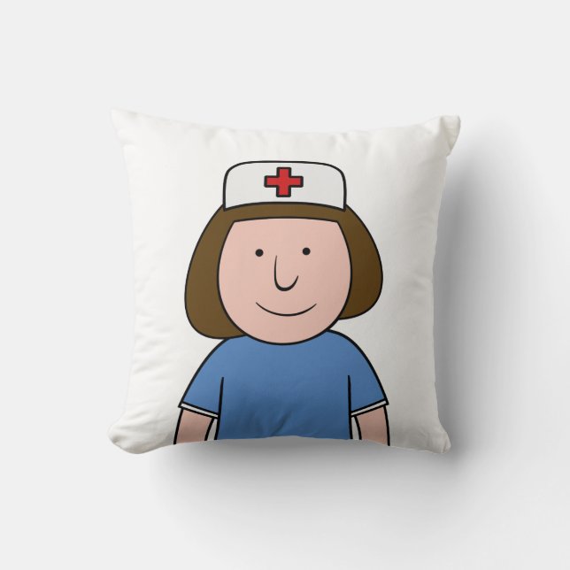 Krankenschwester Kissen (Vorderseite)
