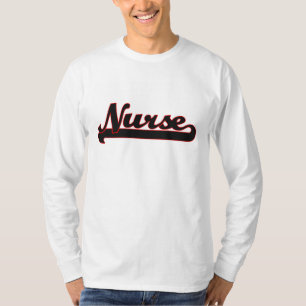 Krankenschwester-klassischer Job-Entwurf T-Shirt