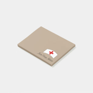 Krankenschwester-klebrige Anmerkungen Post-it Klebezettel