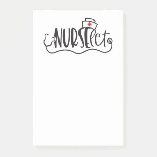 Krankenschwester Krankenschwester Post-it Klebezettel