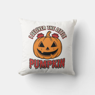 Krankenschwester-Kürbis-Halloween-Liefer-Shirt-Des Kissen