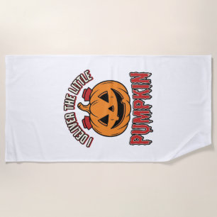 Krankenschwester-Kürbis-Halloween-Liefer-Shirt-Des Strandtuch