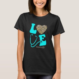 Krankenschwester Leben Rn Lpn Cna Schule Cheetah H T-Shirt