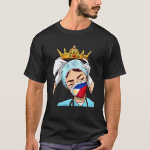 Krankenschwester Lebensretter Prinzessin Filipino  T-Shirt