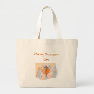 Krankenschwester-Lehrer-Taschen-Tasche Jumbo Stoffbeutel