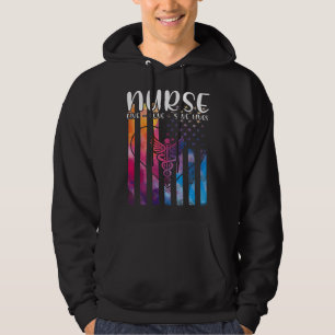 Krankenschwester Live Liebe Rette Leben ER Pfleges Hoodie