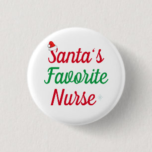 Krankenschwester Mama Wertschätzung Weihnachtsgesc Button