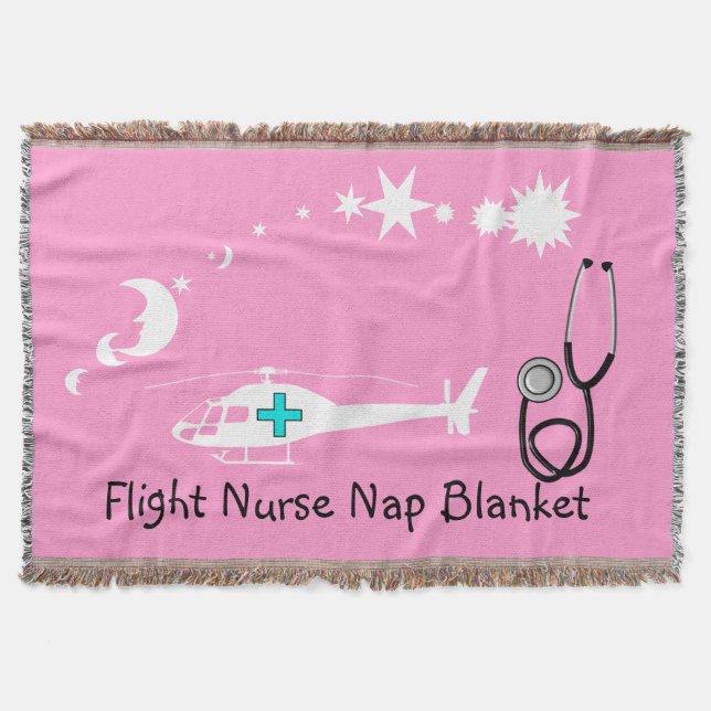 Krankenschwester-Nickerchen-Decken-Rosa Decke (Vorderseite)