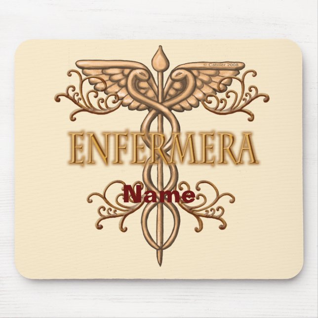 Krankenschwester nurse  mousepad (Vorne)