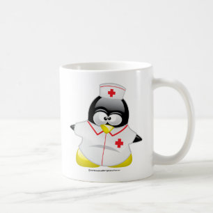 Krankenschwester-Pinguin Kaffeetasse