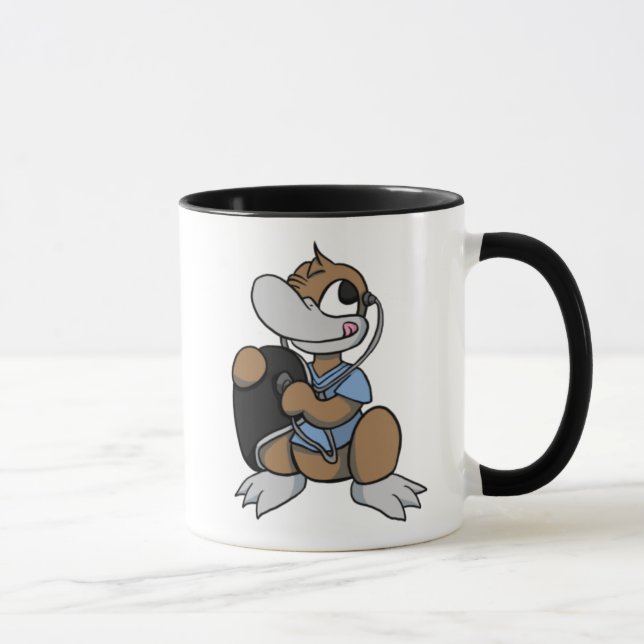 Krankenschwester Platypi Tasse (Rechts)