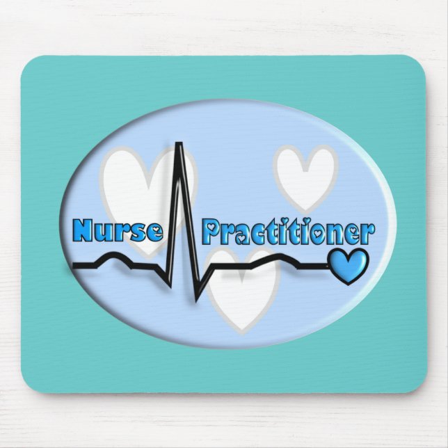 Krankenschwester-Praktiker-Geschenke Mousepad (Vorne)