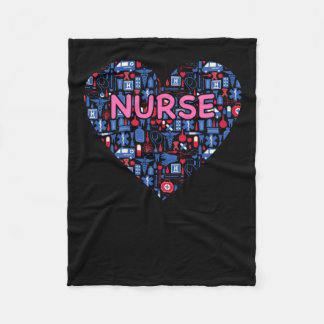 Krankenschwester RN Krankenschwester für Frauen In Fleecedecke