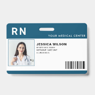 Krankenschwester RN Medizinisches Krankenhaus ID-A Ausweis