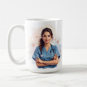 Krankenschwester-Ruhige-Wertschätzungs-Tasse Kaffeetasse