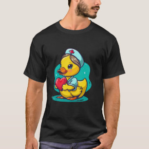 Krankenschwester-Schätzung Medizinische Gummiente T-Shirt