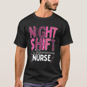 Krankenschwester-Schätzungs-Nachtschicht-Pflege-Es T-Shirt
