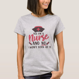 Krankenschwester-Shirt, Krankenschwester, Geschenk T-Shirt