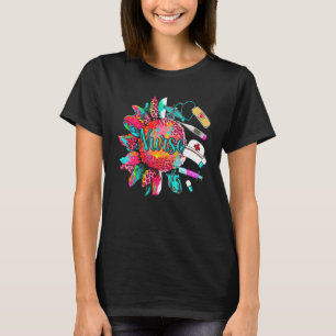 Krankenschwester Sonnenblume Niedliche Krankenschw T-Shirt