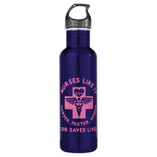 Krankenschwester Spaß - CPR Rett Lives - Funny Nov Trinkflasche