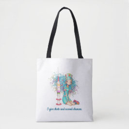 Krankenschwester-Tasche. Ich gebe Spritzen und zwe Tasche