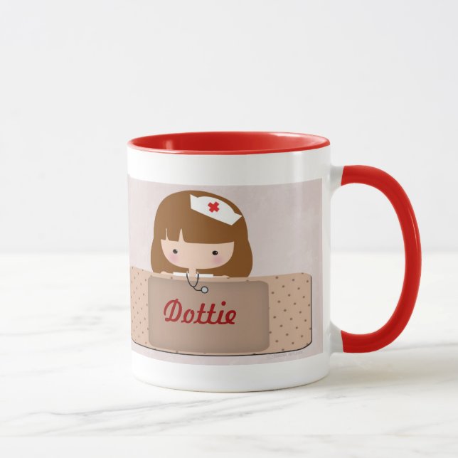 Krankenschwester-Tasse Tasse (Rechts)