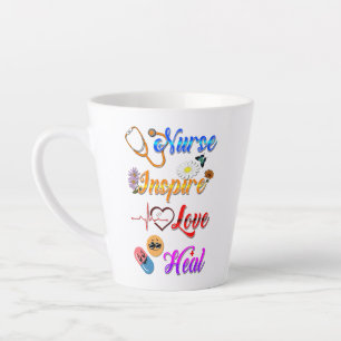 Krankenschwester Trinkgeschirr Inspirieren Liebe H Milchtasse