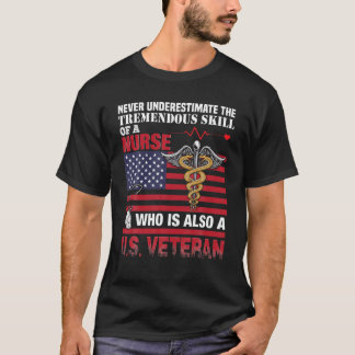 Krankenschwester U.S. Veteran T-Shirt