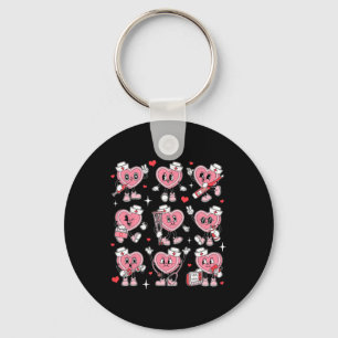 Krankenschwester Valentine Candy Heart Er Icu Nicu Schlüsselanhänger