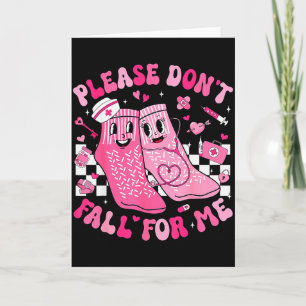 Krankenschwester Valentine Rutschfeste Socken Bitt Karte