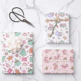 Krankenschwester Weihnachten Geschenkpapier Set