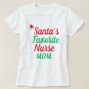 Krankenschwester Weihnachten Weihnachtsmanns Liebl T-Shirt