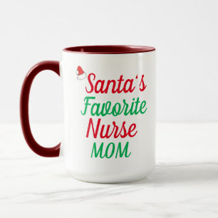 Krankenschwester Weihnachten Weihnachtsmanns Liebl Tasse