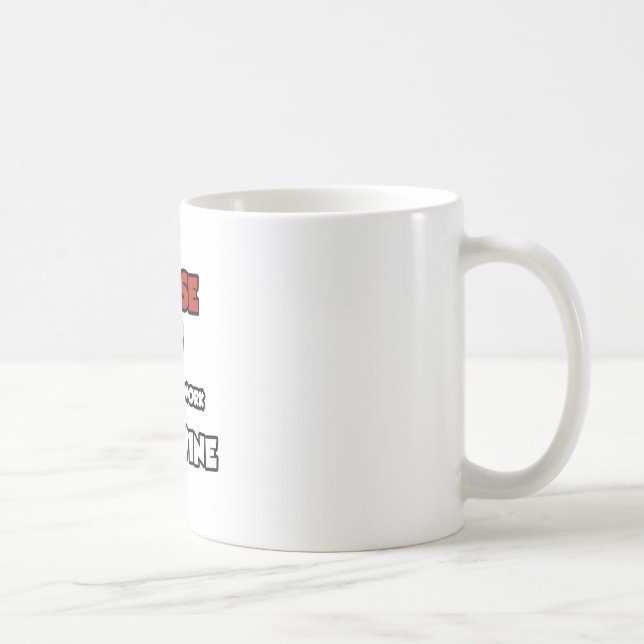 Krankenschwester ... wird für Wein arbeiten Kaffeetasse (Rechts)