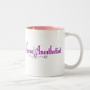 Krankenschwesteranesthetist-Geschenke Zweifarbige Tasse