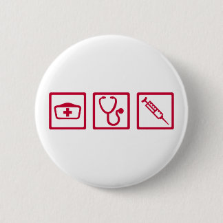 Krankenschwesterausrüstung Button