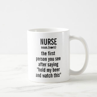 Krankenschwesterdefinition die erste Person, die Kaffeetasse