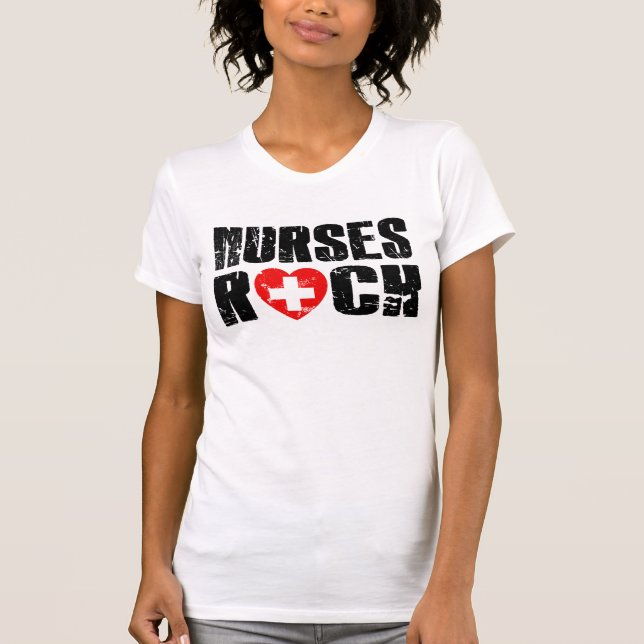 Krankenschwesterfelsen T-Shirt (Vorderseite)