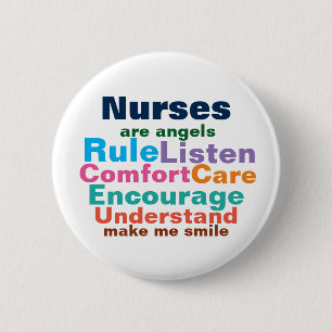 Krankenschwestergeschenkknöpfe Button