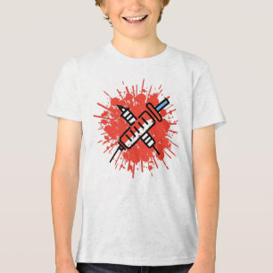 Krankenschwestern an der Frontline Tri-Blend Shirt