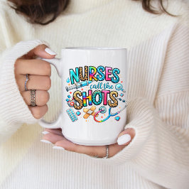 Krankenschwestern bestimmen die Richtung Kaffeetas Kaffeetasse