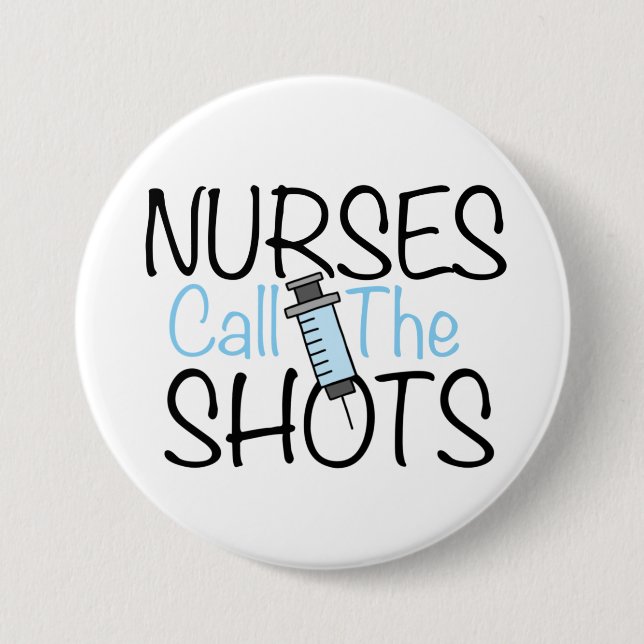 Krankenschwestern bestimmen Knöpfe Button (Vorderseite)