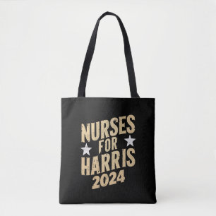 Krankenschwestern für Harris 2024 USA Tasche