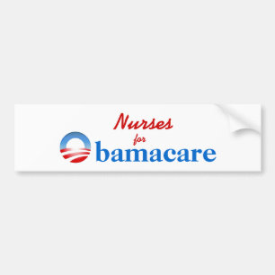 Krankenschwestern für Obamacare Autoaufkleber