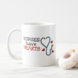 Krankenschwestern haben Herz Kaffeetasse