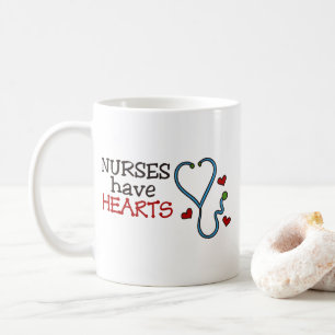 Krankenschwestern haben Herz Kaffeetasse