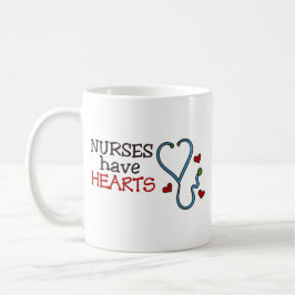 Krankenschwestern haben Herz Kaffeetasse