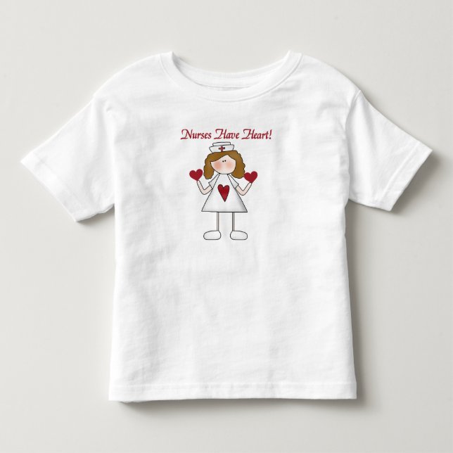 Krankenschwestern haben Herz-T - Shirts und (Vorderseite)
